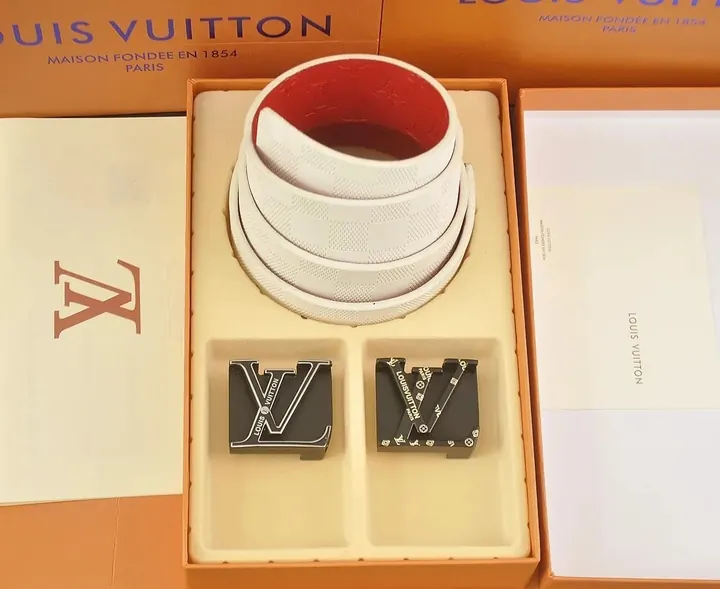 Louis Vuitton Damier Azur Reversible Belt