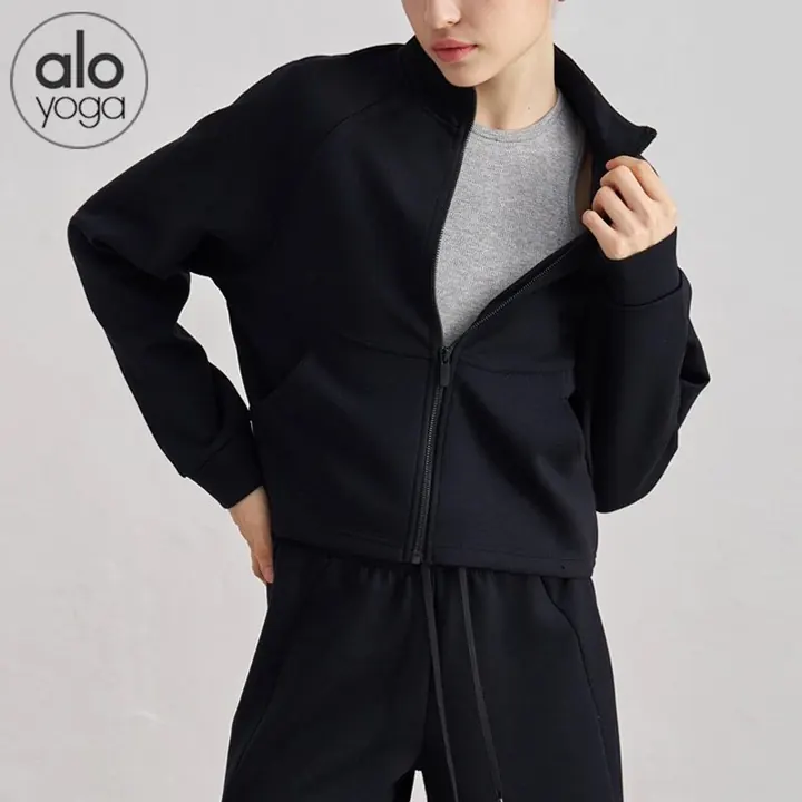 alo yoga Essential Zip-Up Jacket