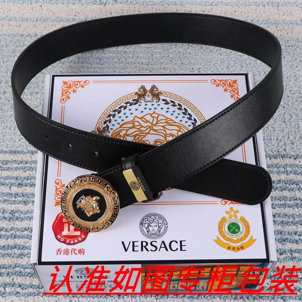 Versace Medusa Head Buckle Belt