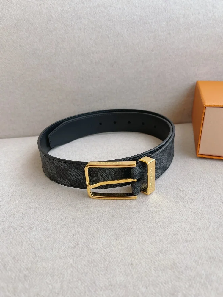 Louis Vuitton Damier Graphite Belt