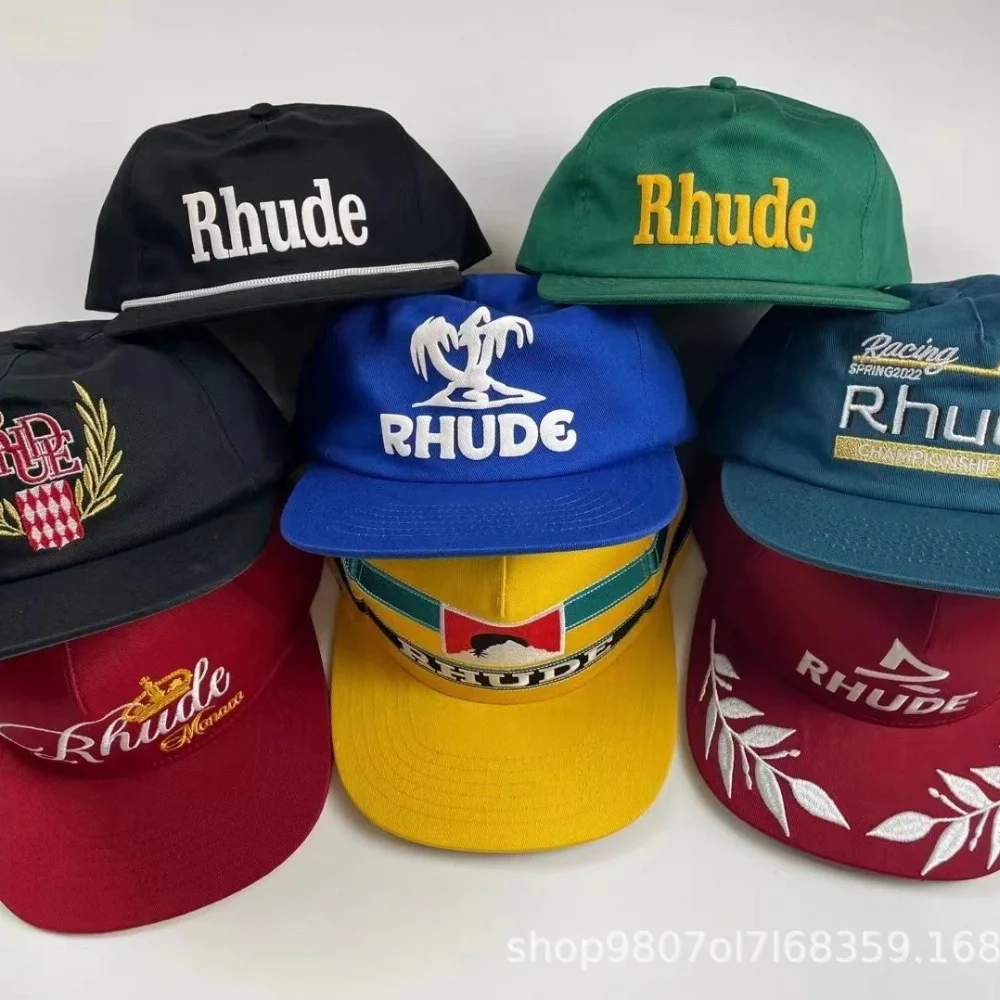 Rhude Embroidered Logo Trucker Cap