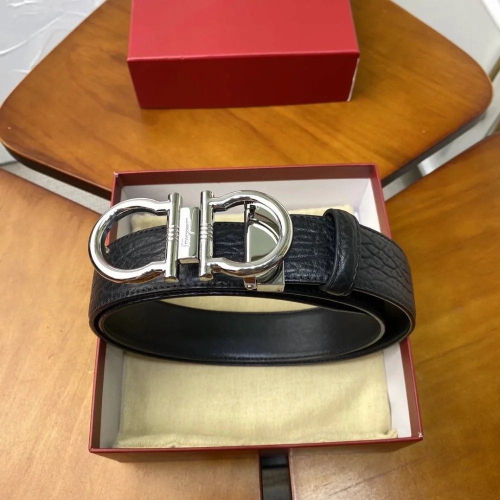 Salvatore Ferragamo Gancini Buckle Belt