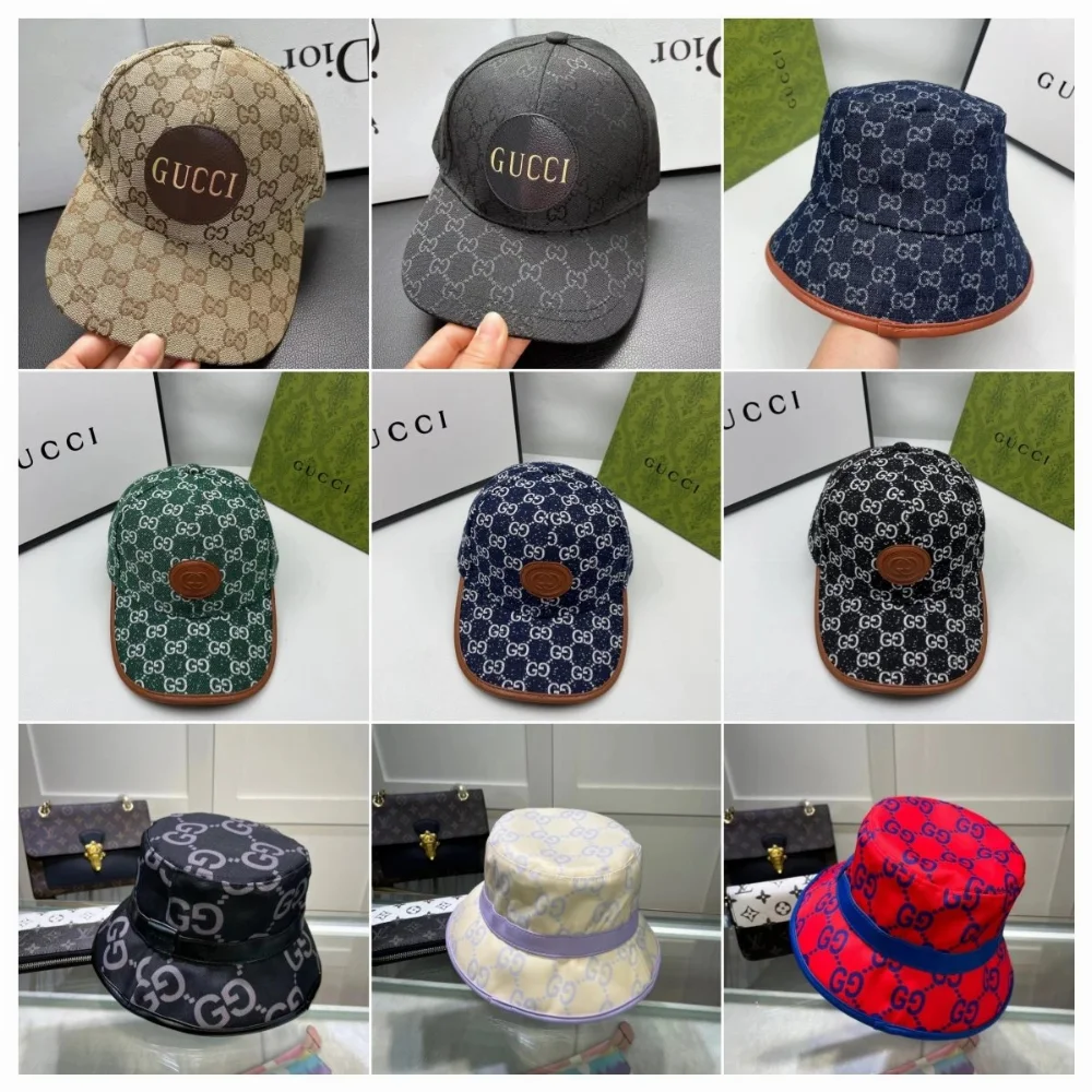 Gucci GG Monogram Print Headwear