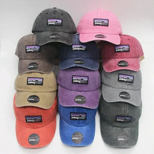 Patagonia P-6 Logo Washed Twill Cap