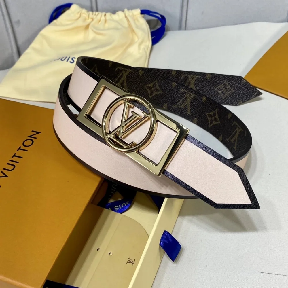 Louis Vuitton LV Circle Buckle Belt