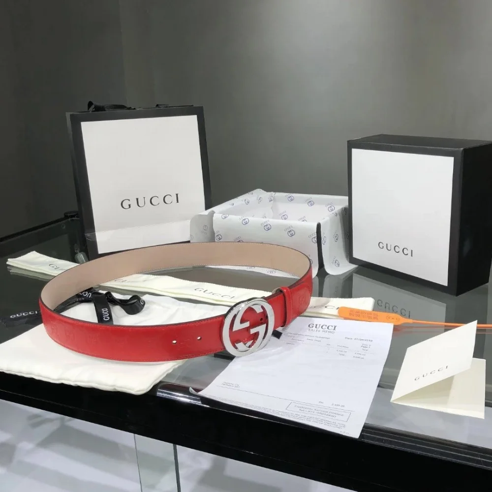 Gucci Interlocking G Buckle Belt