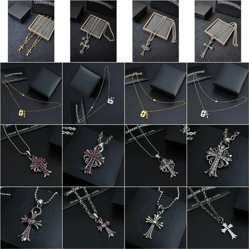 Chrome Hearts Cross Pendant Necklace
