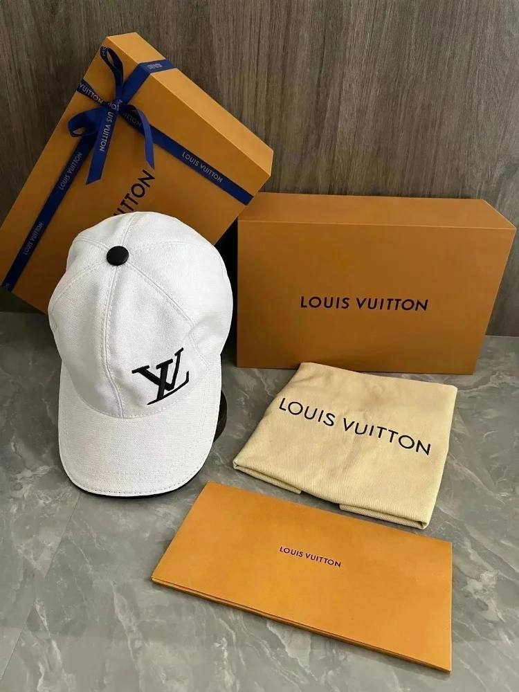 Louis Vuitton LV Monogram Embroidered Baseball Cap