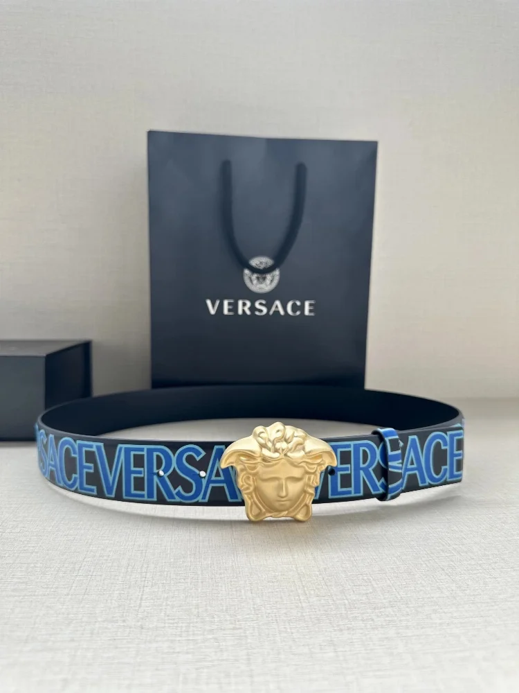 Versace Medusa Head Logo Belt