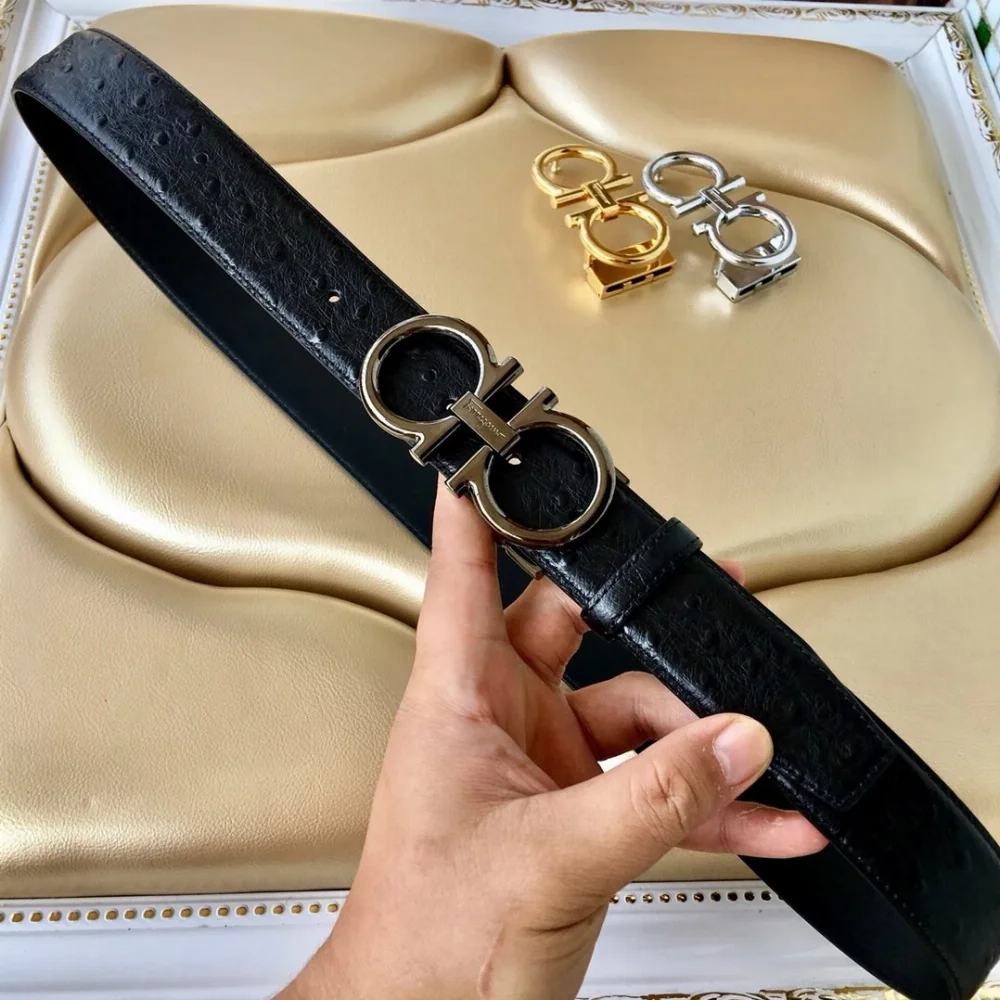 Salvatore Ferragamo Gancini Buckle Belt