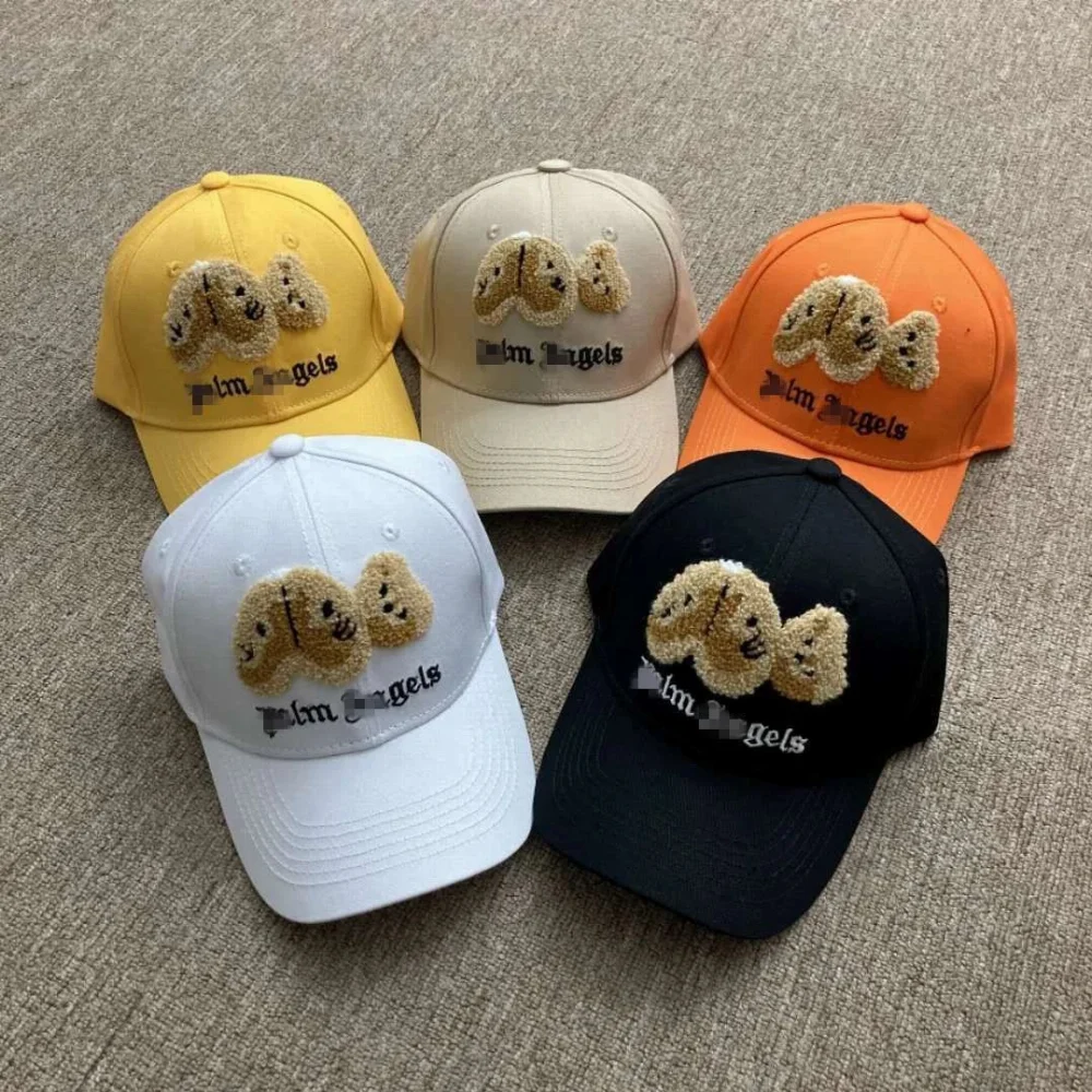 Palm Angels Bear Embroidery Baseball Cap