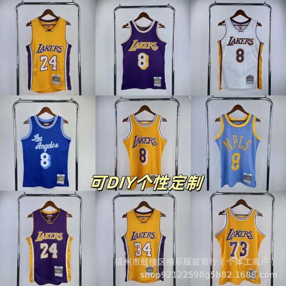 Mitchell & Ness Lakers Mesh Basketball Jersey