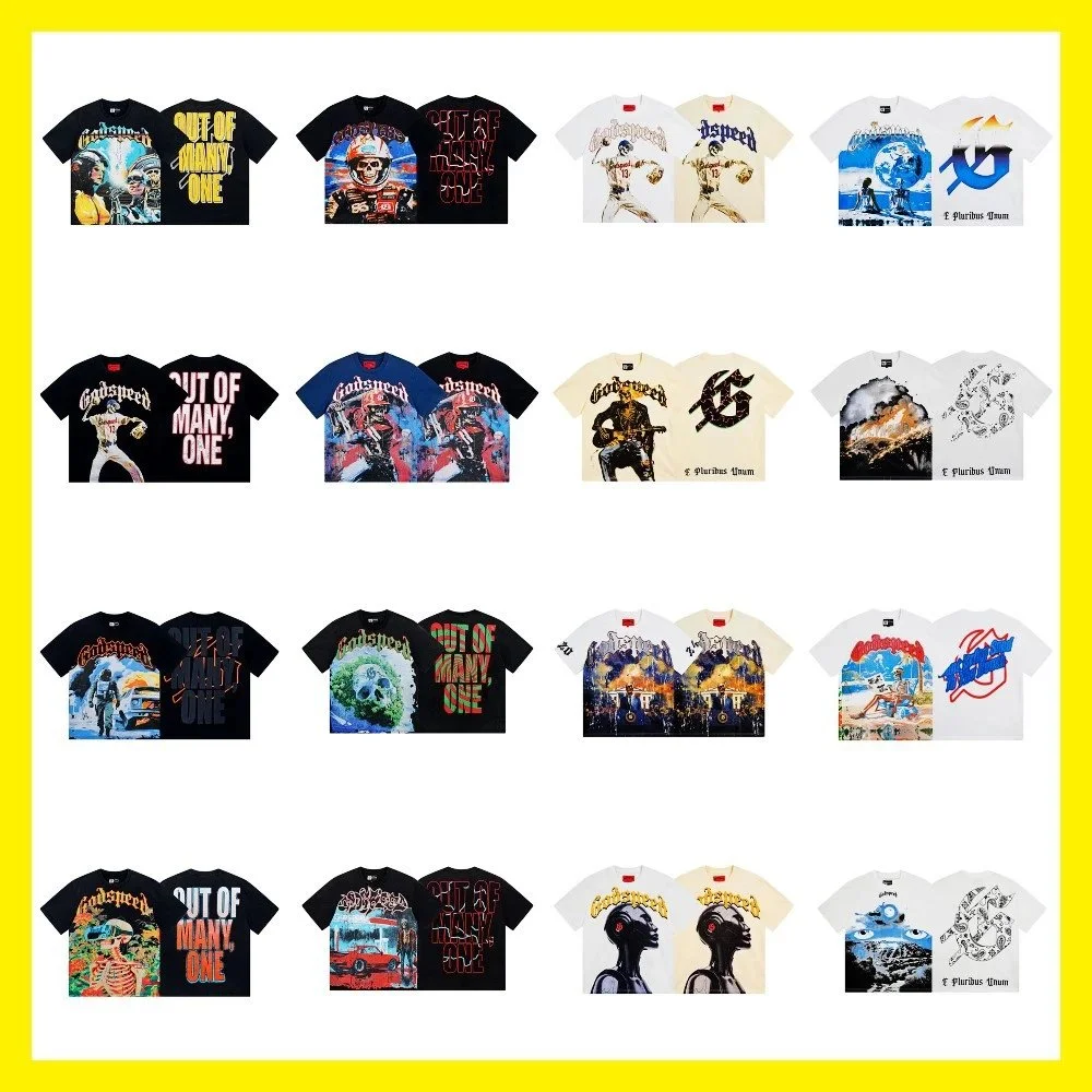 Godspeed Out of Many One Graphic Print T-Shirt