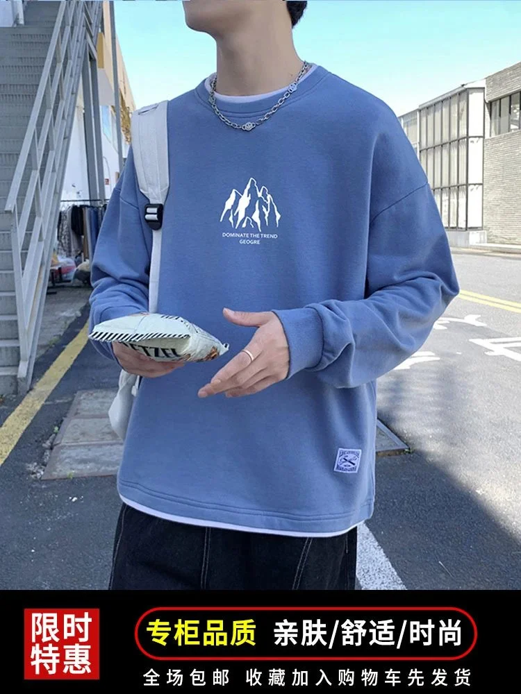 waasup Mountain Graphic Crewneck Sweatshirt