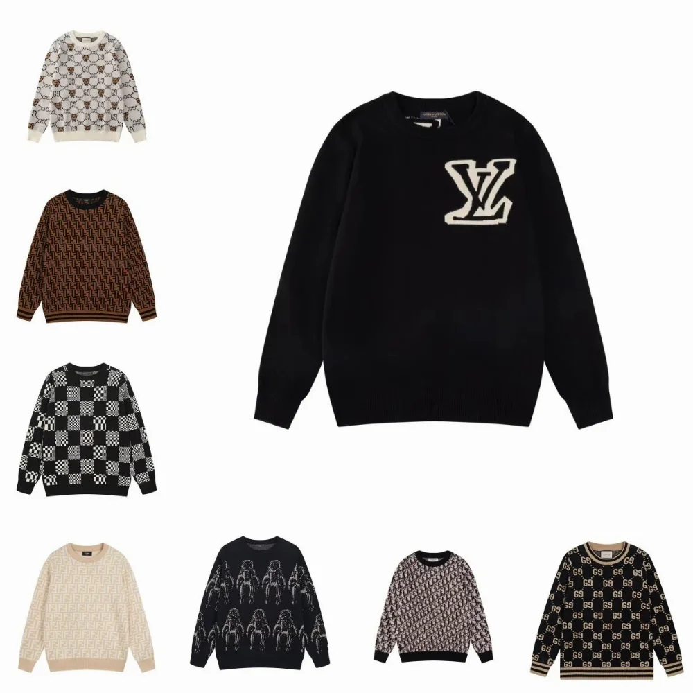 Louis Vuitton LV Monogram Knit Sweater
