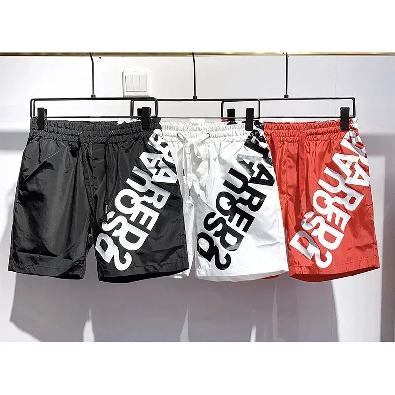 DSQUARED2 Oversized Logo Print Swim Shorts