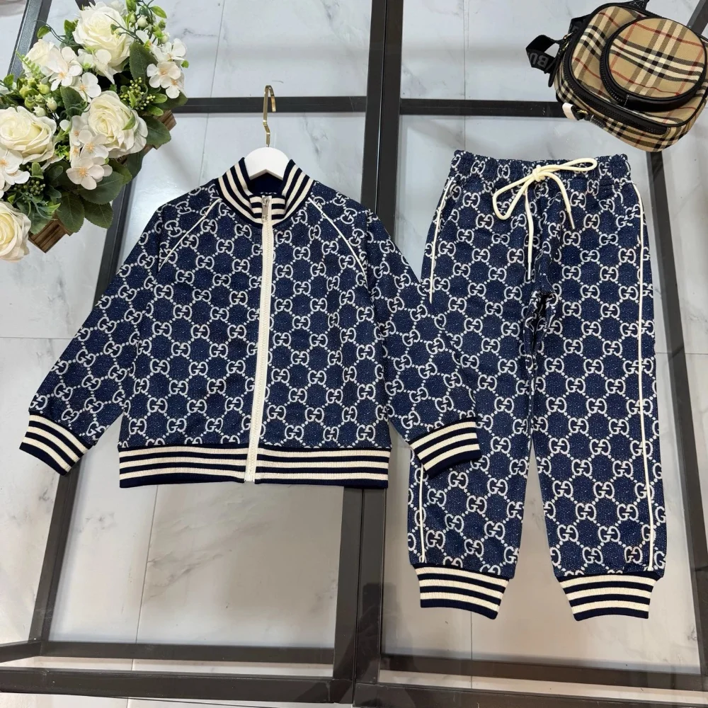Gucci GG Monogram Knit Track Suit
