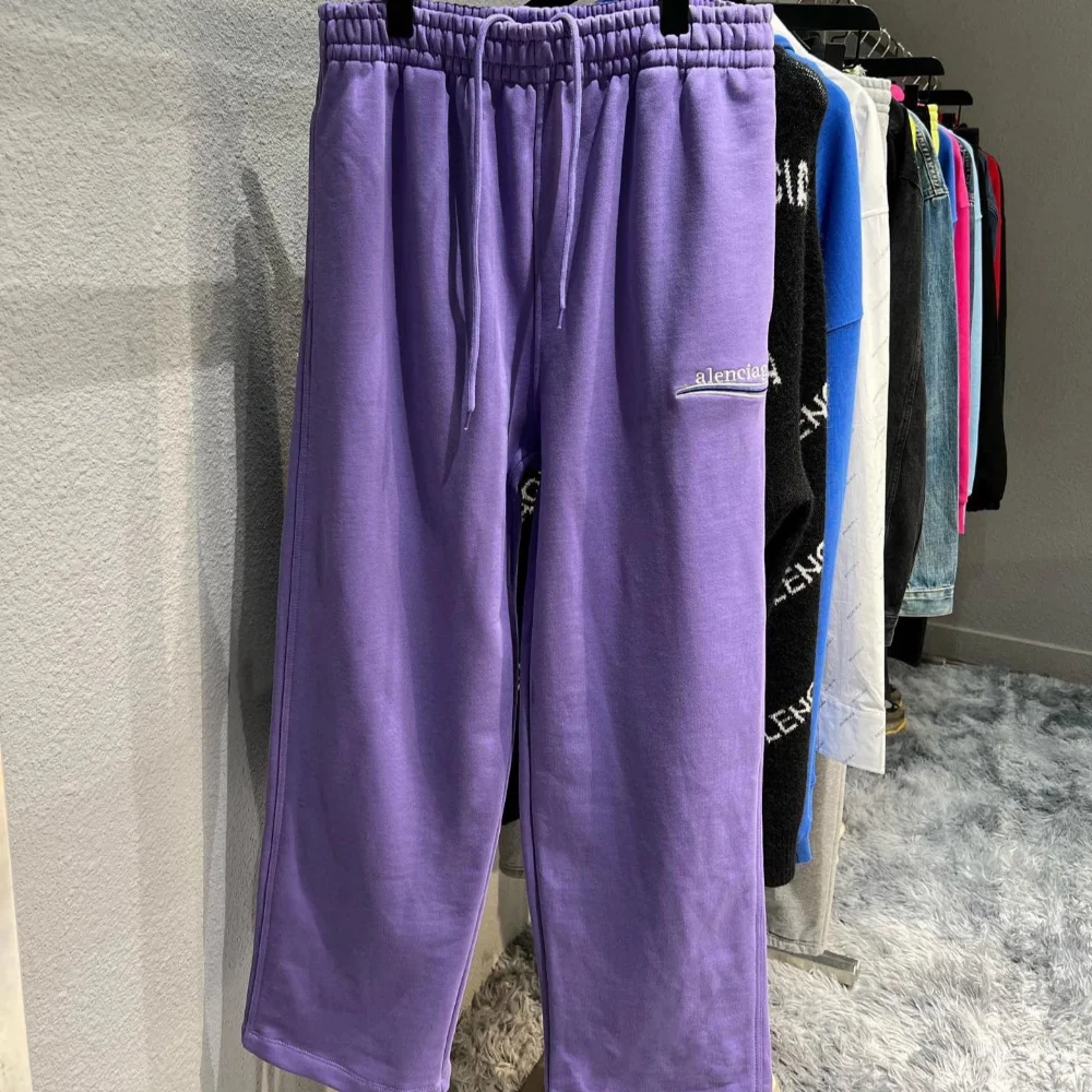 Balenciaga Logo-Embroidered Sweatpants