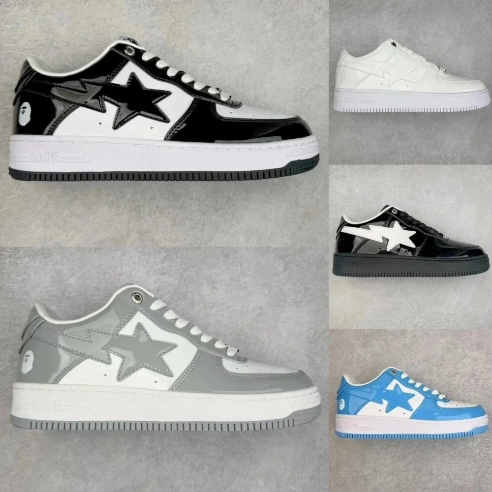 BAPE Star Logo Low Top Sneakers
