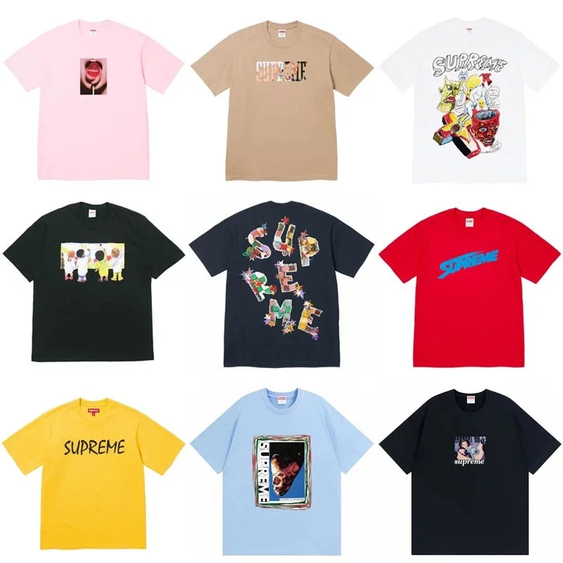 Supreme Box Logo and Graphic Print T-Shirt