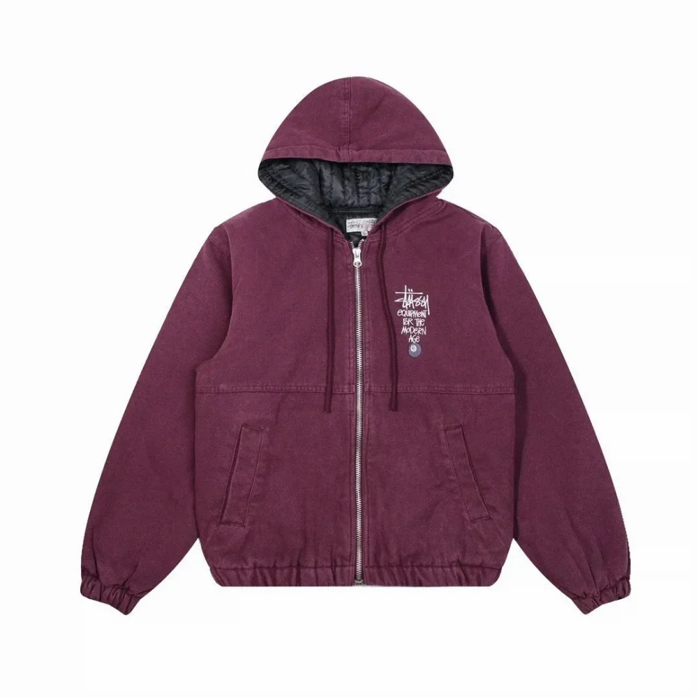 Stussy Equipment for the Modern Age Graphic Hooded Jacket