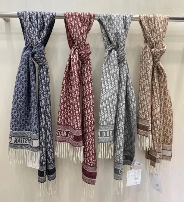 Dior Oblique Logo Scarf