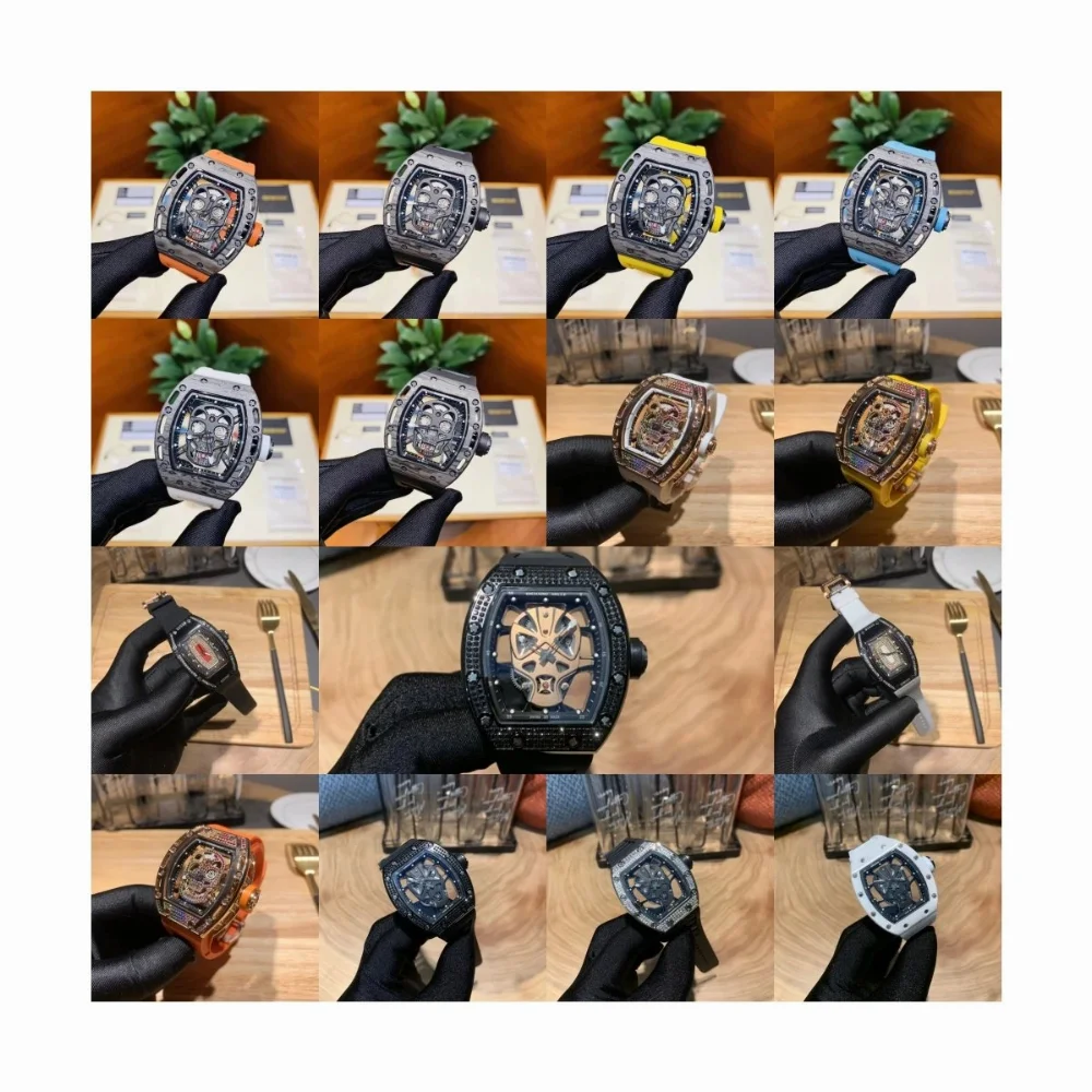 Richard Mille Skull Dial Tourbillon Watch