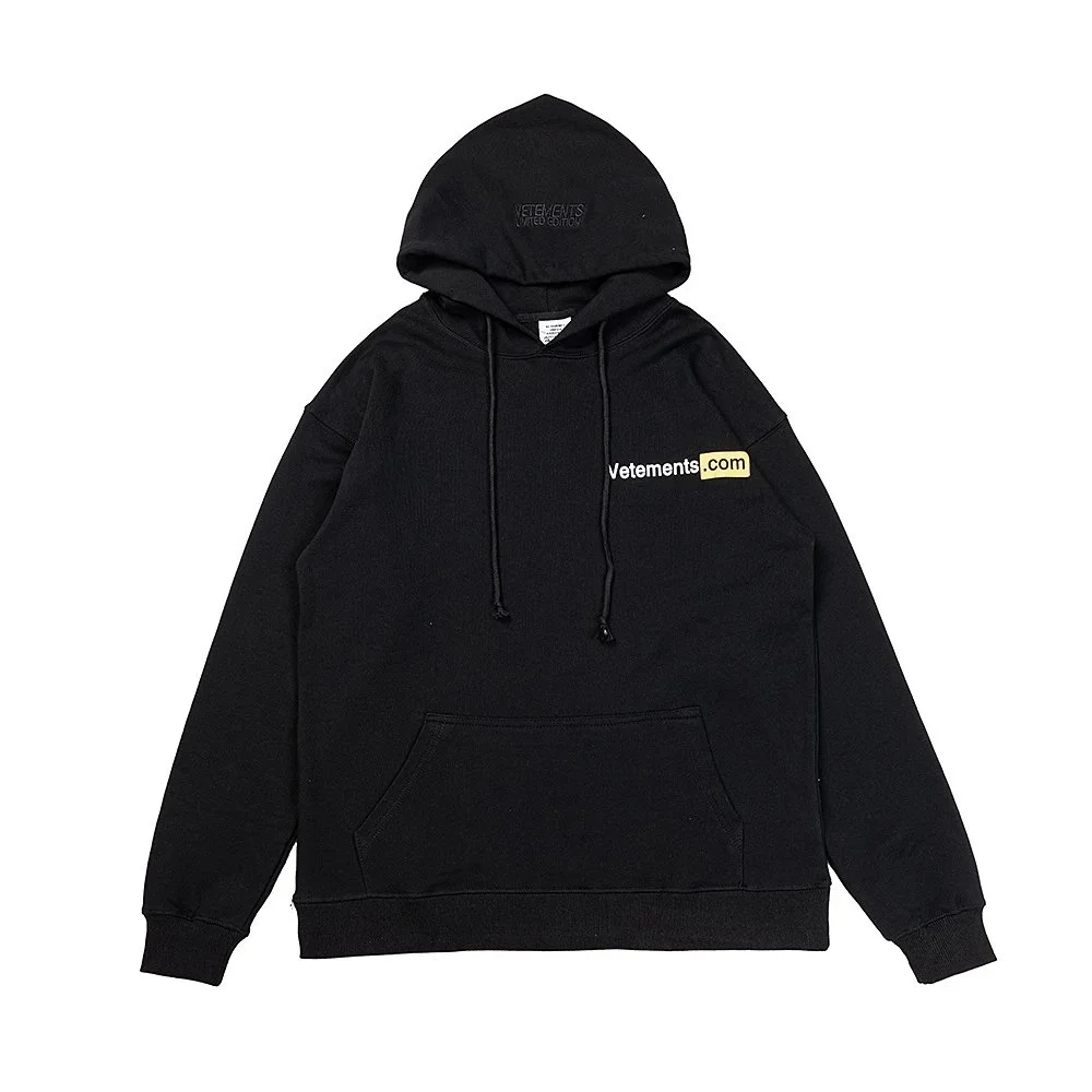 Vetements vetements.com Patch Hoodie