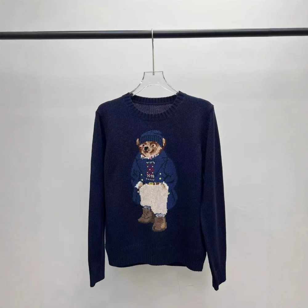 Polo Ralph Lauren Bear Embroidery Sweater