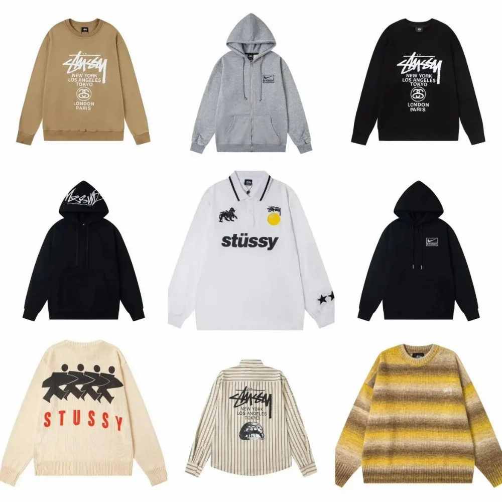 Stussy World Cities Graphic Hoodies/Sweaters and T-Shirts