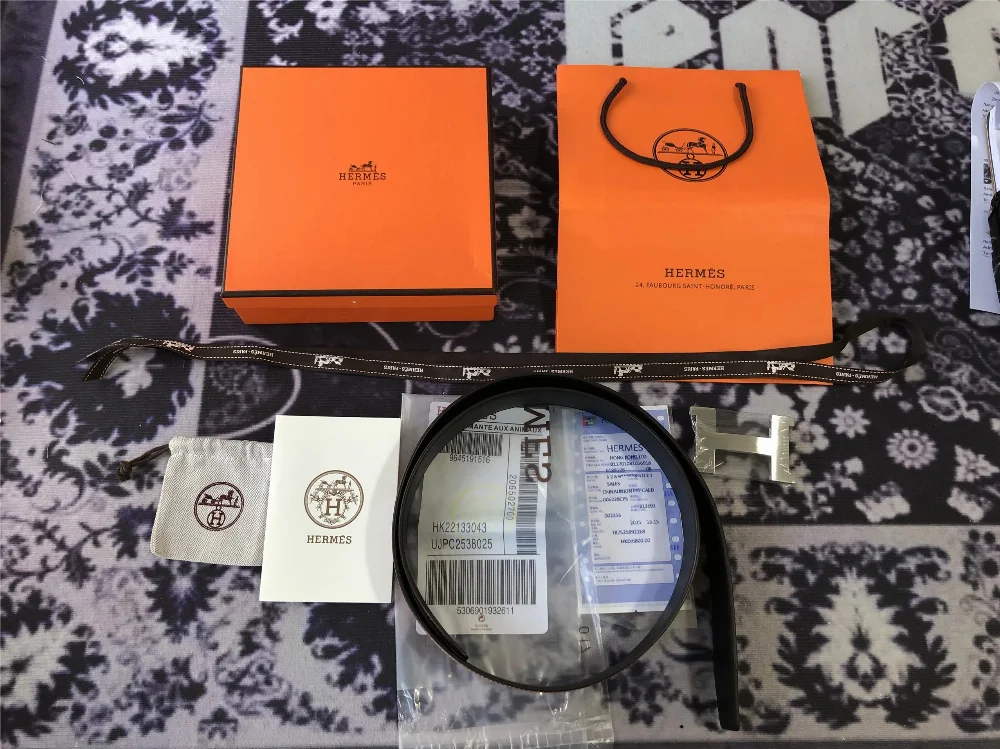 Hermes Constance Belt