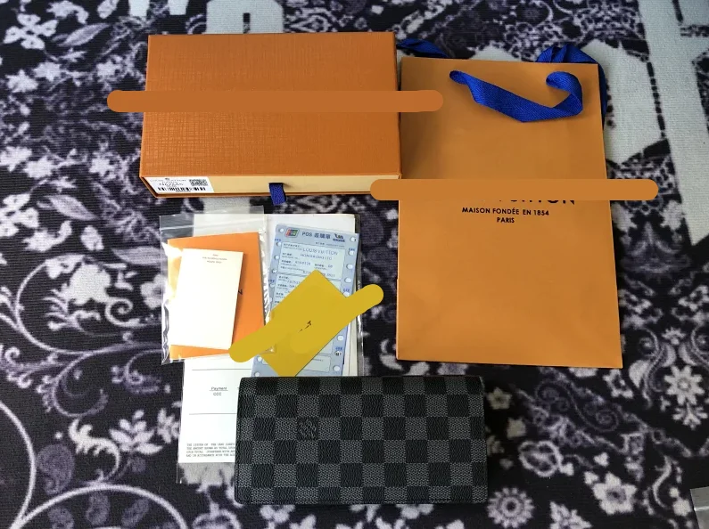 Louis Vuitton Damier Graphite Wallet