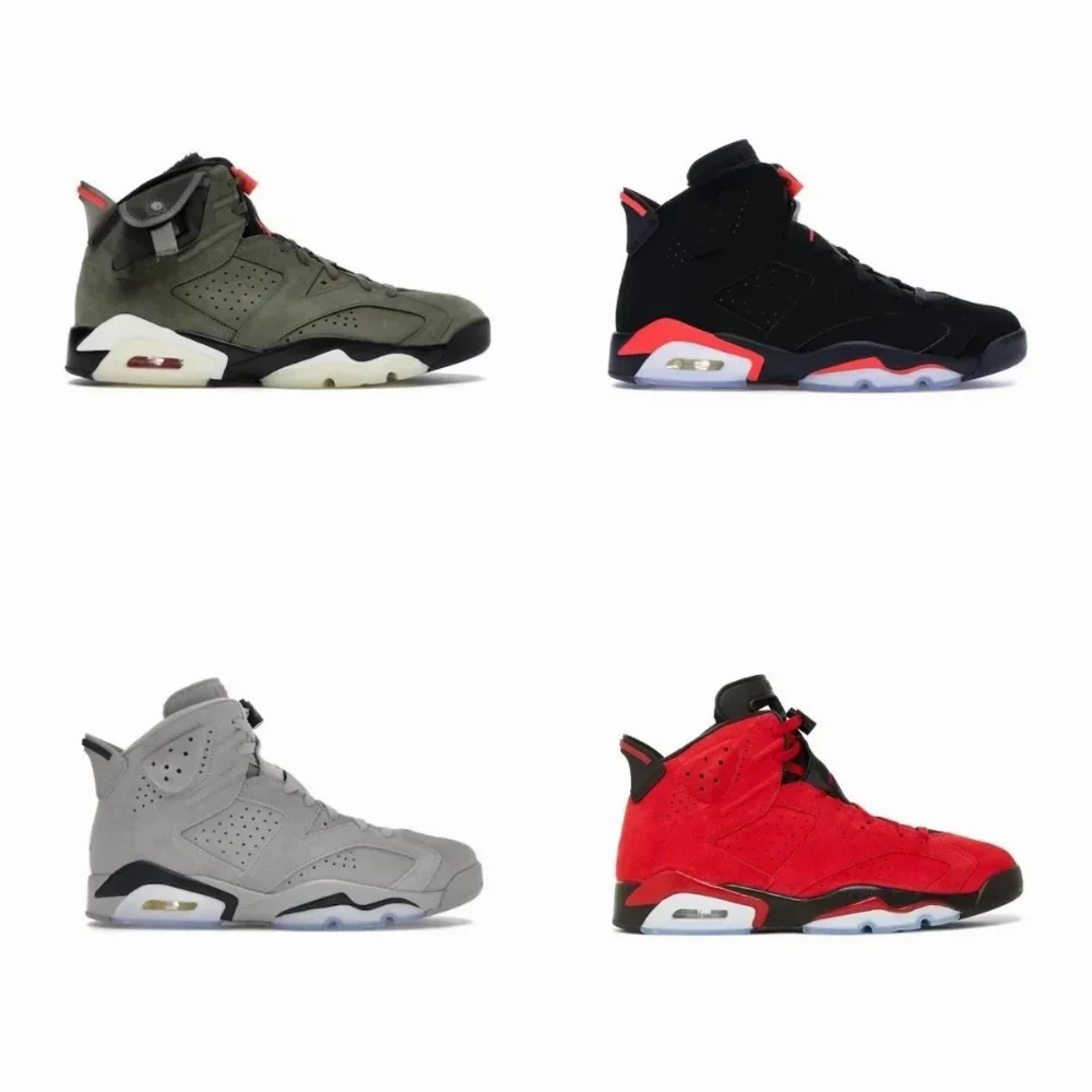 Nike Air Jordan 6 High-Top Basketball Shoes