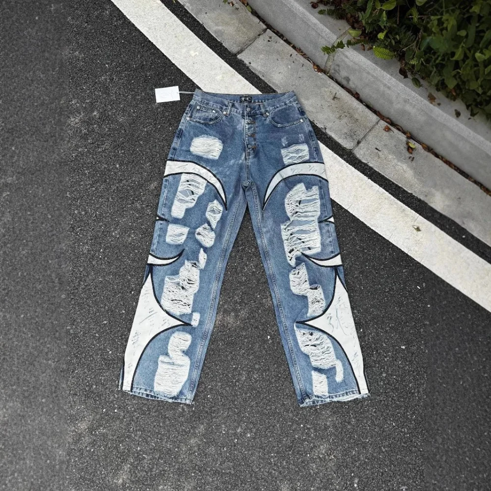 Thug Club Radiant Stitch Wide-Leg Jeans