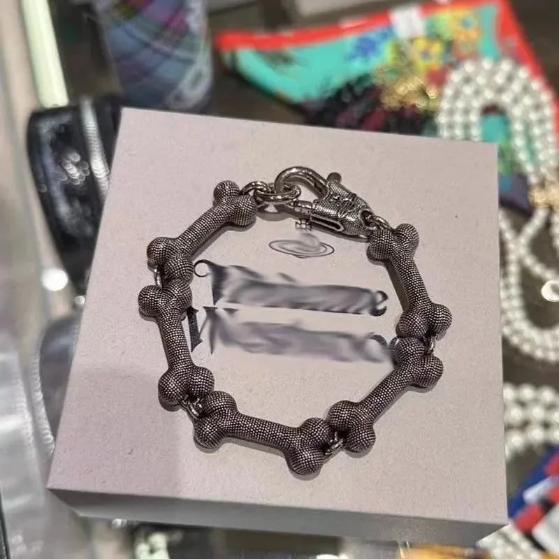 Vivienne Westwood Bone Link Necklace and Bracelet Set