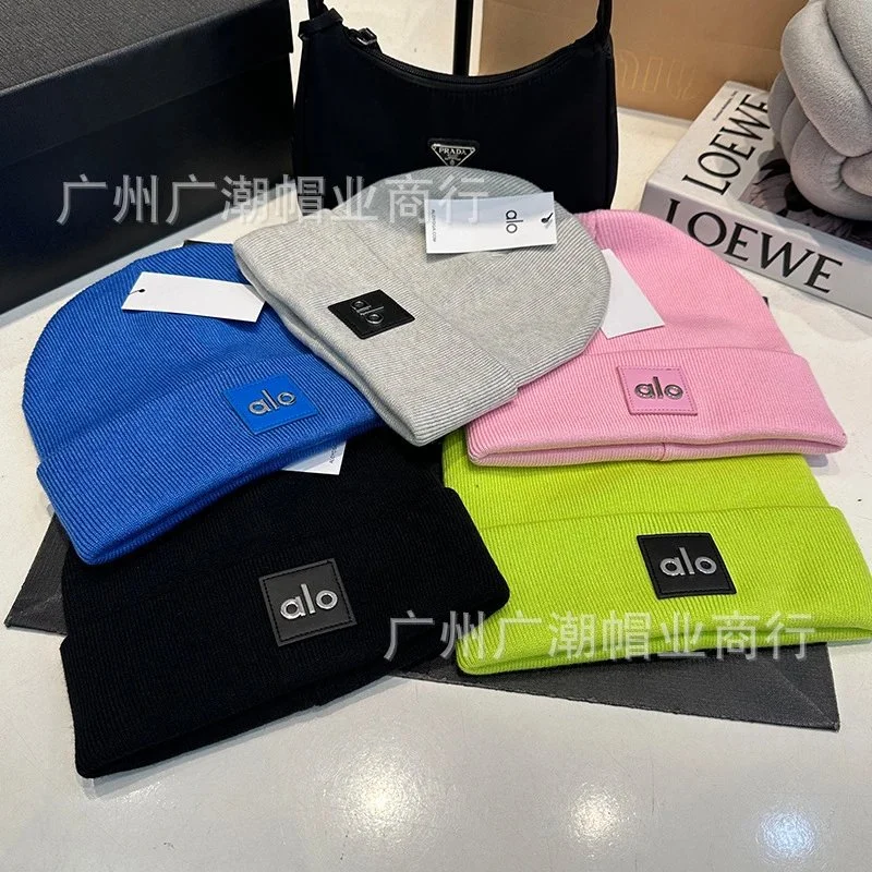 alo Logo Patch Beanie