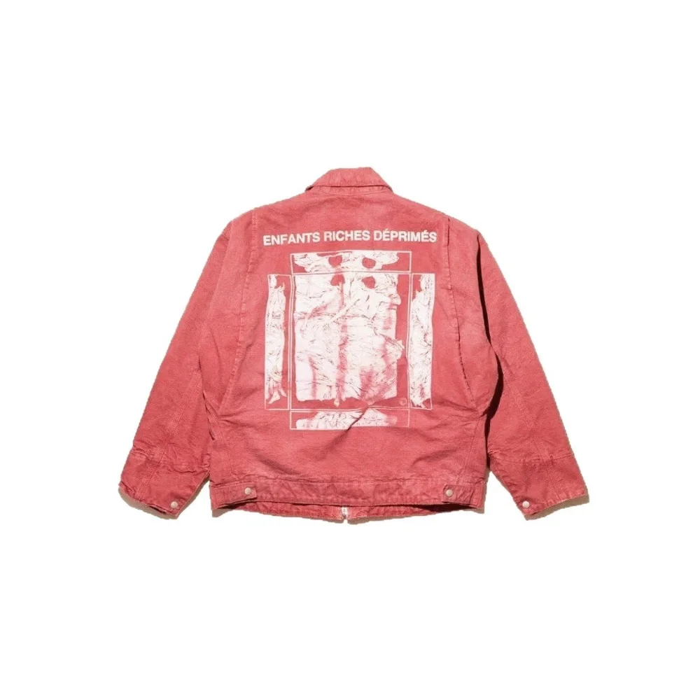 Enfants Riches Deprimes Back Print Denim Jacket