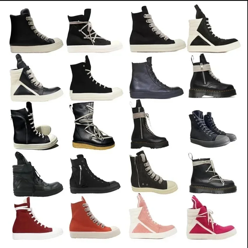 Rick Owens Drkshdw High-Top Sneakers