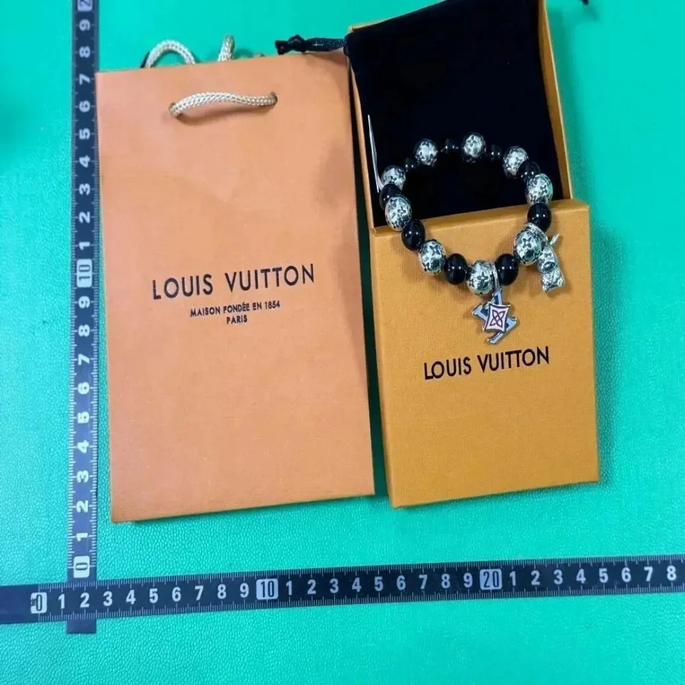 Louis Vuitton Monogram Beaded Bracelet