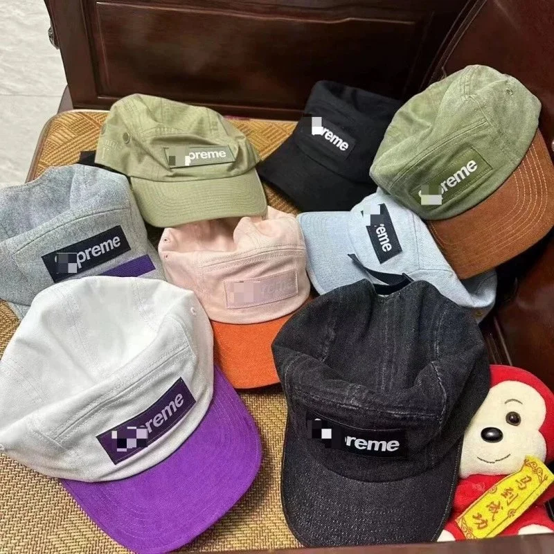 Supreme Patch Logo Camp Cap