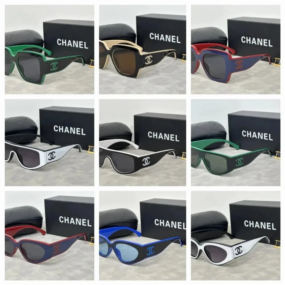 Chanel CC Logo Oversized Sunglasses