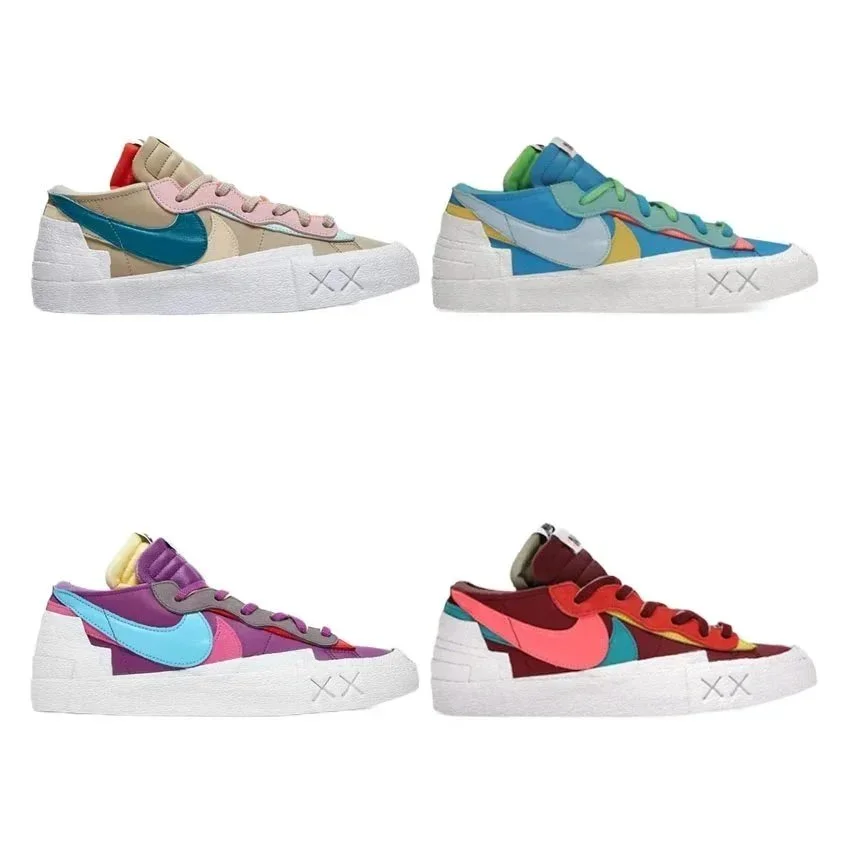 Nike Sacai Blazer Low Low-Top Sneakers