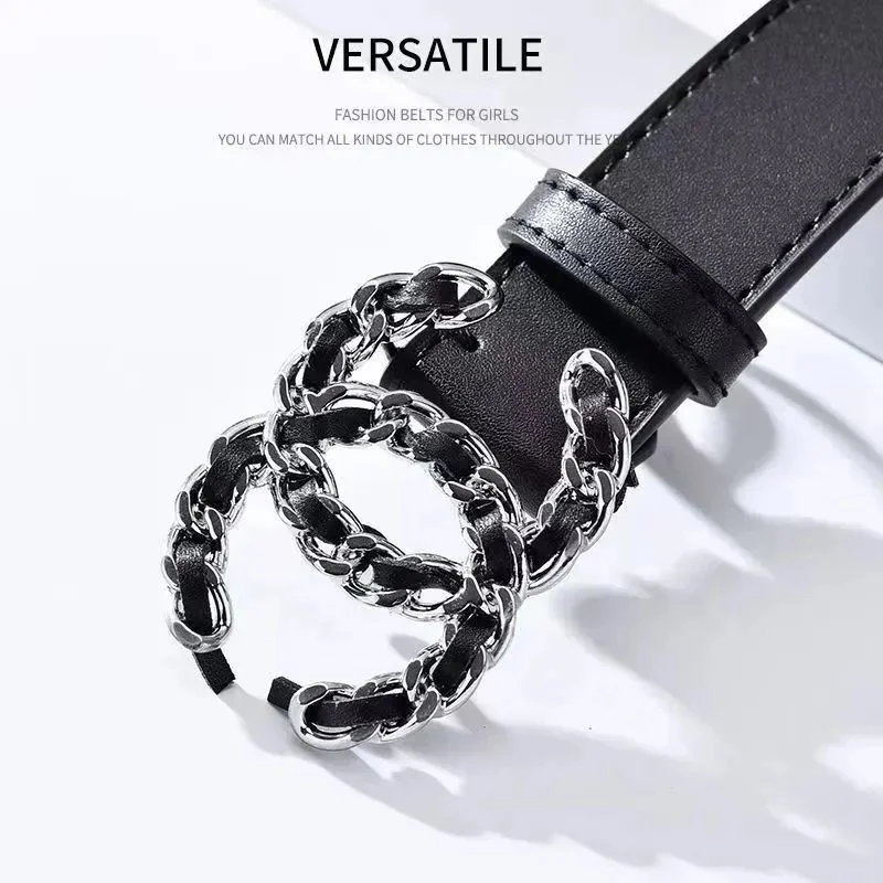 Chanel CC Logo Buckle Fashion Belt