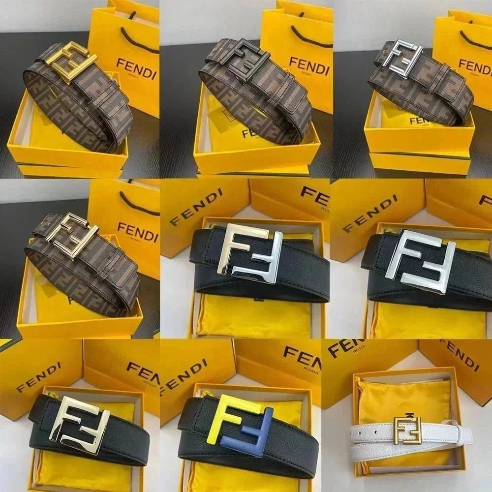 Fendi FF Logo Buckle Belt