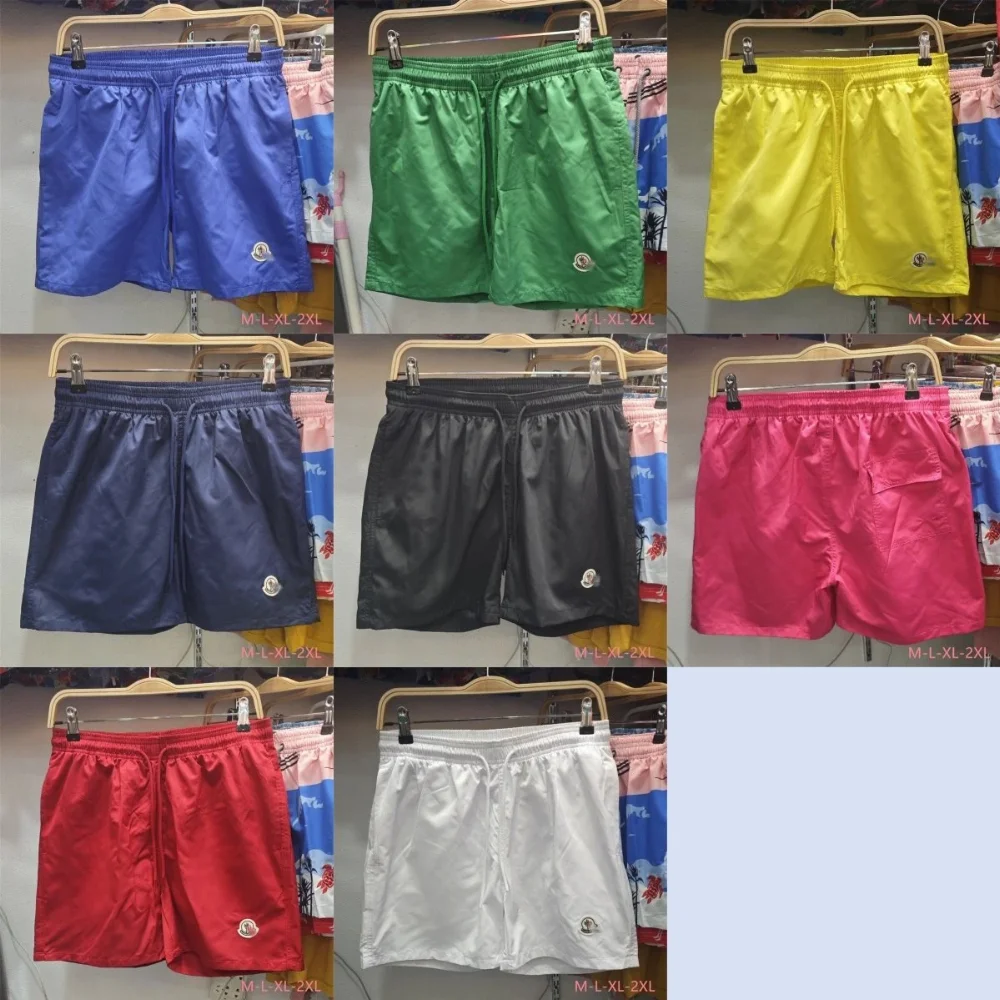 Moncler Logo Patch Swim Shorts