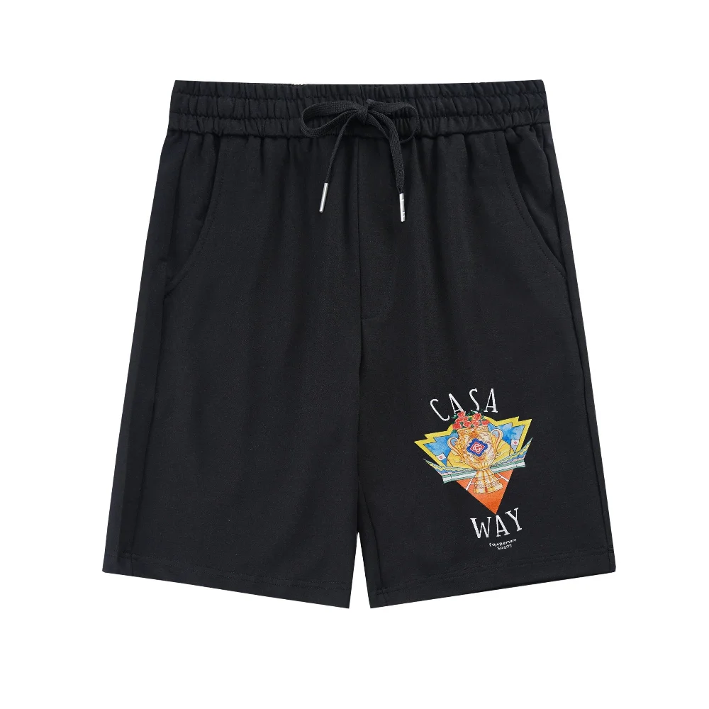 Casablanca Tennis Club Graphic Shorts