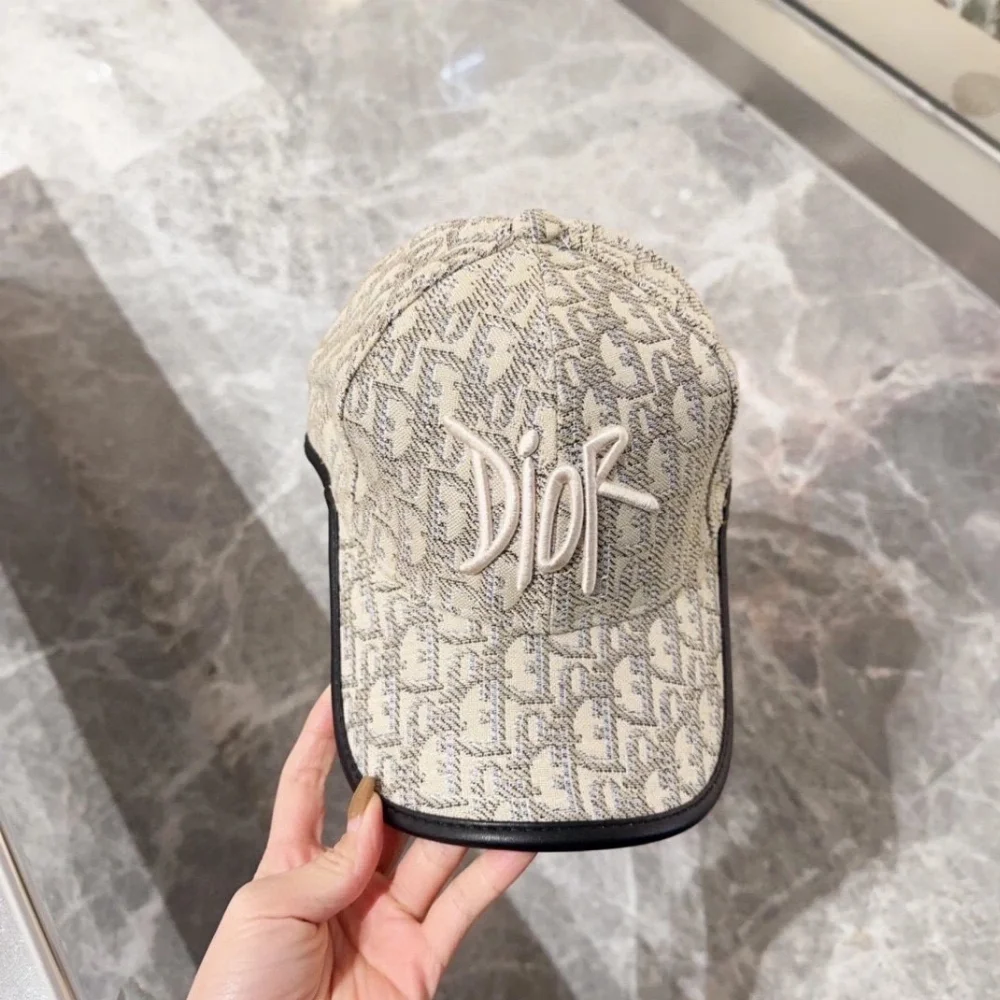 Dior Oblique Print Baseball Cap