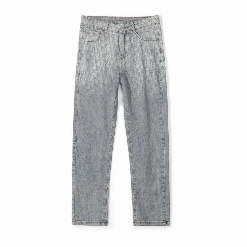 Dior Oblique Print Jeans