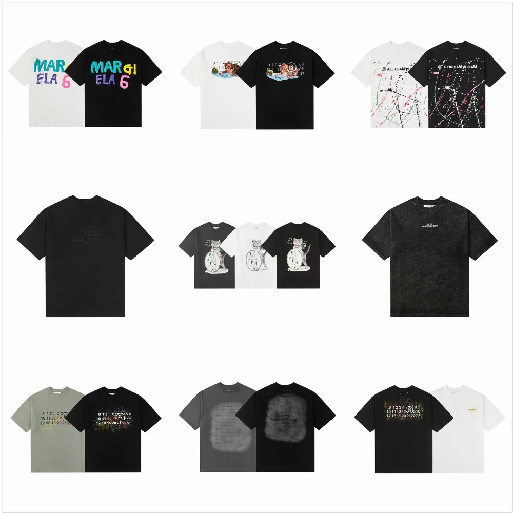 Maison Margiela Multi-Print Graphic T-Shirt