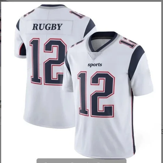 New England Patriots Brady 12 Jersey